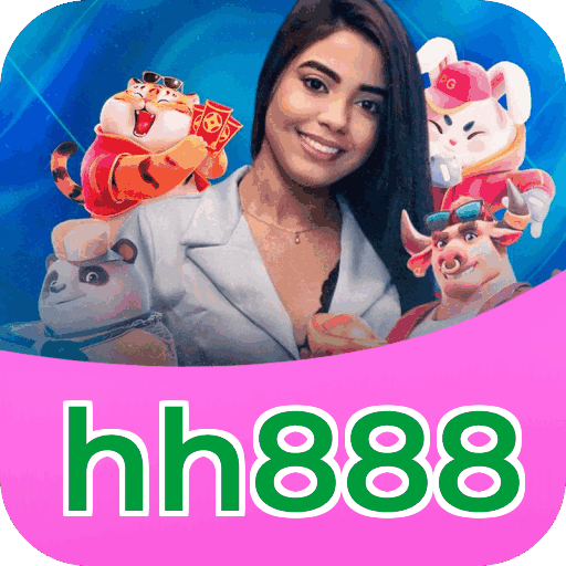 Interface do aplicativo hh888 mostrando jogos disponíveis no iOS e Android